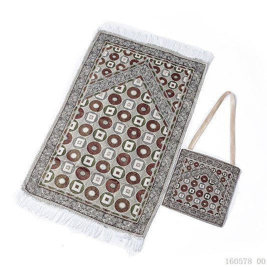 Islam Prayer Mat Salat Musallah Prayer Islamic Muslim Rug Tapis Carpet Tapete Banheiro Islamic Praying Mat With Tassel Decor
