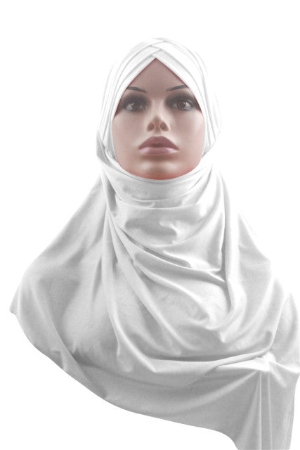Women plain bubble cotton jersey scarf Head hijab wrap solid instant shawls foulard femme muslim hijabs store ready to wear