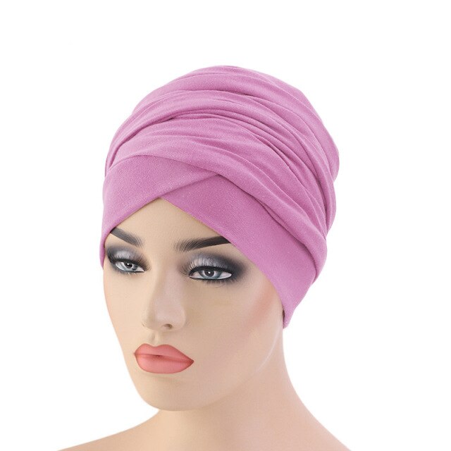 Women Muslim Long Tail Scarf Hat Turban Chemo Cap Hair Loss Islamic Headwrap Head Cover Wrap Caps Headwear Beanie Bonnet Hat New