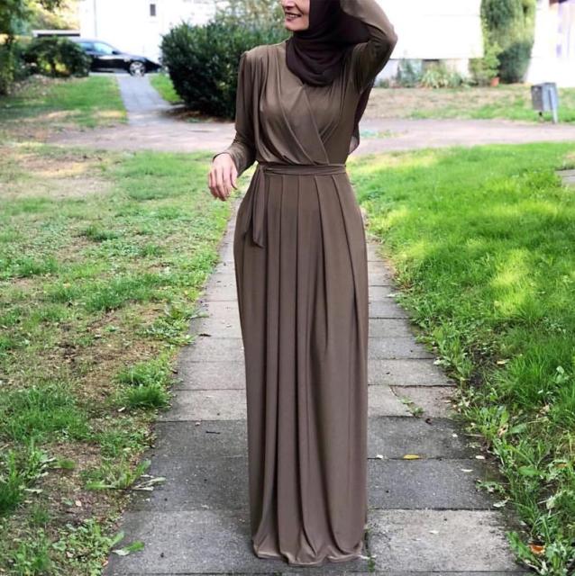 Plus Size Abaya Dubai African Hijab Muslim Fashion Dress Caftan Marocain Turkish Dresses Islam Clothing Abayas For Women Vestido