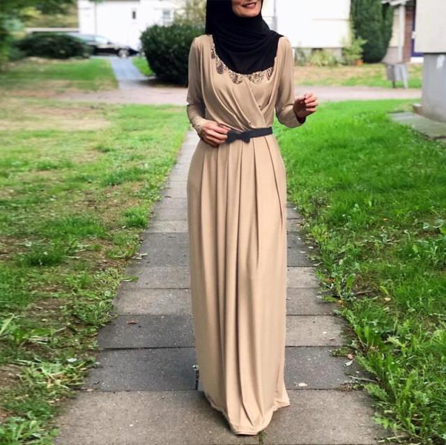 Plus Size Abaya Dubai African Hijab Muslim Fashion Dress Caftan Marocain Turkish Dresses Islam Clothing Abayas For Women Vestido