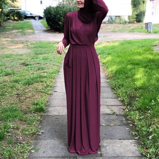 Plus Size Abaya Dubai African Hijab Muslim Fashion Dress Caftan Marocain Turkish Dresses Islam Clothing Abayas For Women Vestido