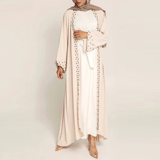 Eid Dubai Abaya Kimono Femme Turkey Muslim Fashion Hijab Dress Robe De Moda Musulman European Islam Clothing For Women Vestidos