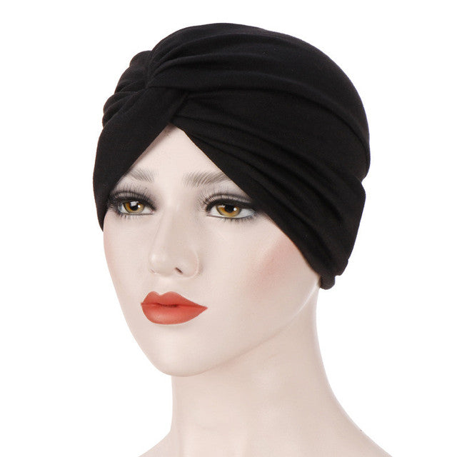 Muslim Jersey hijab turban cap forehead cross turbante bonnet Islamic headwear for women India wrap head Inner hijab caps