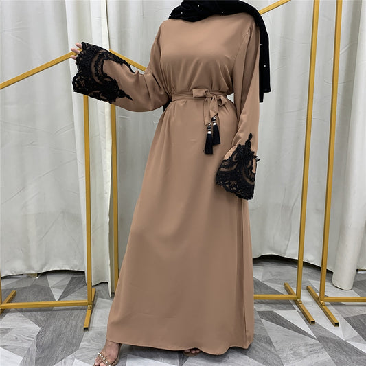 Kaftan Dubai Abaya Turkey Muslim Fashion Hijab Dress Islam Caftan Abayas For Women Vestidos European Clothing Musulman De Mode