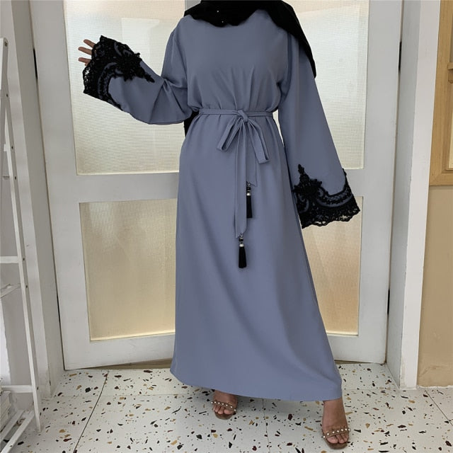Kaftan Dubai Abaya Turkey Muslim Fashion Hijab Dress Islam Caftan Abayas For Women Vestidos European Clothing Musulman De Mode