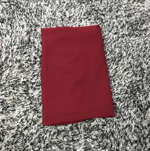 200*70cm Women Abaya Islam Hijabs Chiffon Inner Hijab Caps Turbante Mujer Shawl Muslim Long Turban Stole Wrap Jilbab Headscarf