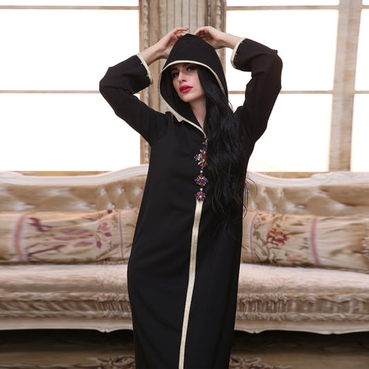 Ramadan Eid Mubarak Abaya Dubai Turkey Indian Islam Hijab Muslim Fashion Dress Kaftan Robe Longue Femme Dresses For Women Caftan