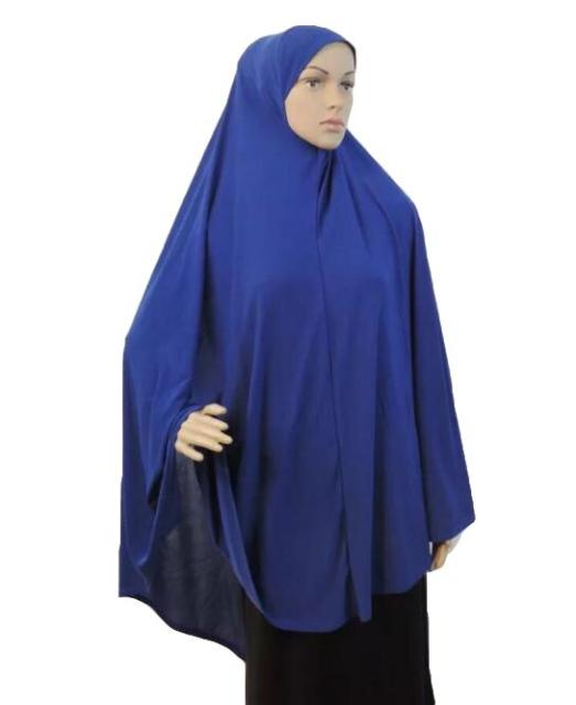 Khimar Hijab Muslim Women Long Scarf Overhead Hijabs Islamic Prayer Clothes Arab Ramadan Chest Cover Shawl Wraps Cap