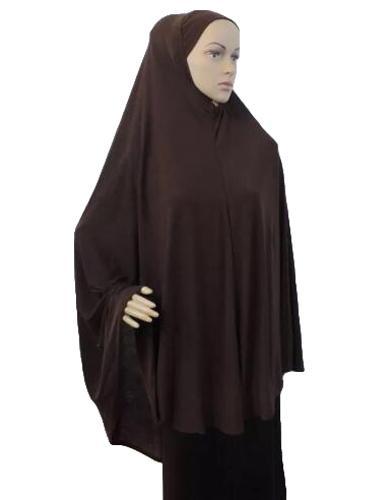 Khimar Hijab Muslim Women Long Scarf Overhead Hijabs Islamic Prayer Clothes Arab Ramadan Chest Cover Shawl Wraps Cap