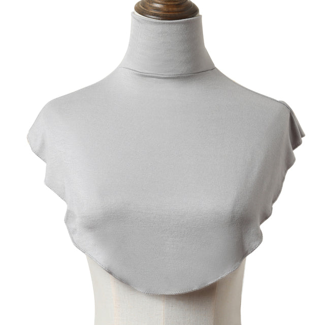 H010 muslim women's neck cover modal jersey Full cover high neck turtle neck cover islamic clothing ladies clothes accessory