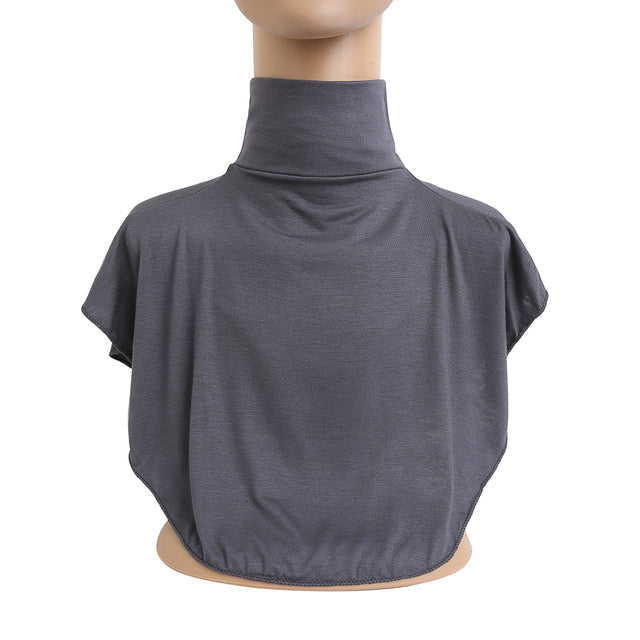H010 muslim women's neck cover modal jersey Full cover high neck turtle neck cover islamic clothing ladies clothes accessory