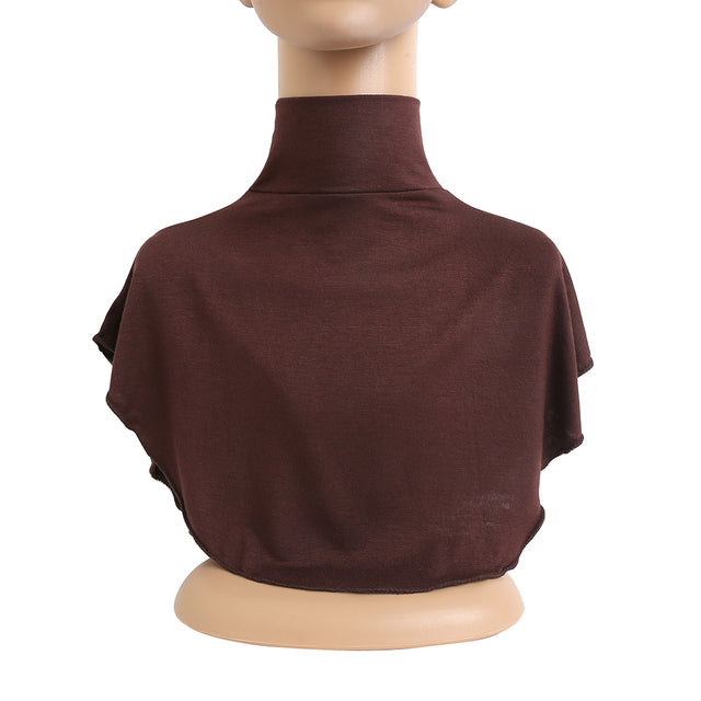 H010 muslim women's neck cover modal jersey Full cover high neck turtle neck cover islamic clothing ladies clothes accessory