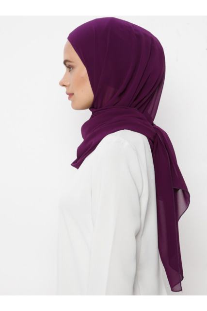 Women Plain Chiffon Hijiab Scarf With Jersey Underscarf Cap Islam Inner Scarf Muslim Shawl Headband Stretch Hijab Cover Headwrap