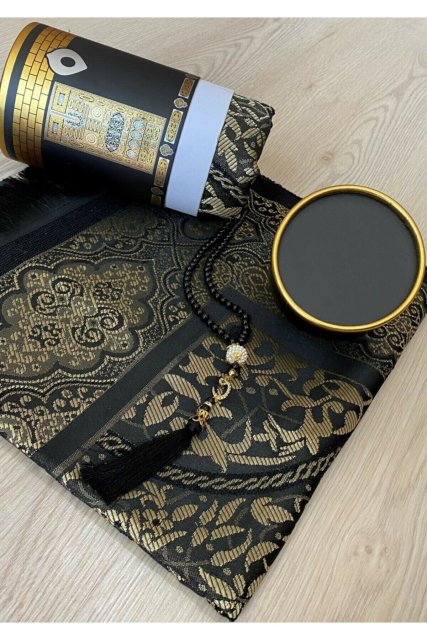 2-teilige Geschenkbox "Gebetsteppich und Gebetskette"
