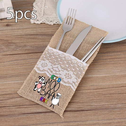 Bismillah Apron Eid Mubarak happy Ramadan Al-Adha Iftar Fitr Muslim Islamic Kareem dinner decoration wife husband couple gift