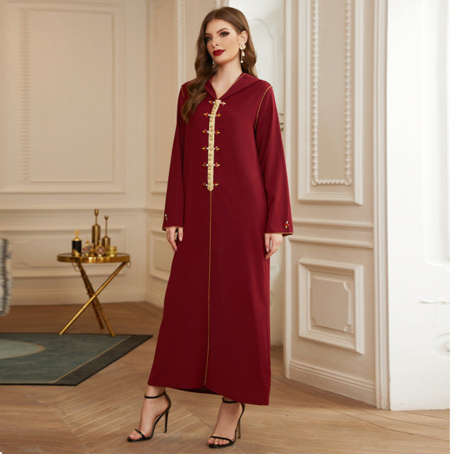 Caftan Satin Abaya Dubai Arabic Turkey Islam Muslim Long Dress For Women Kaftan Niqab Robe Djellaba Femme