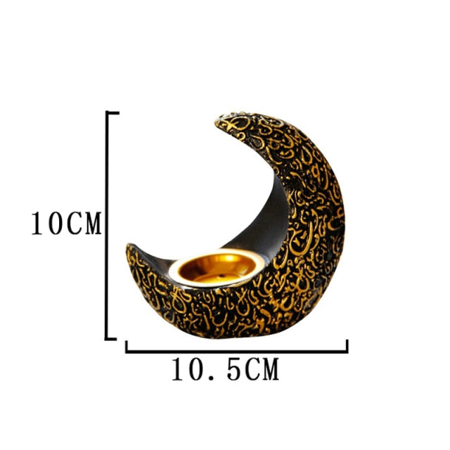 Resin Incense Burner Ramadan Decoration Aid Mubarak Eid Decor Kareem Muslim Islamic Eid Mubarak Ramadan Decorations For Home