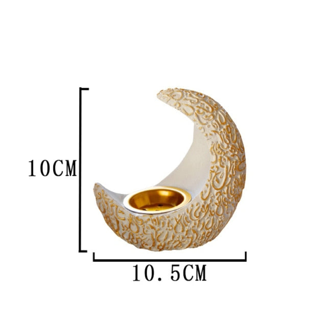 Resin Incense Burner Ramadan Decoration Aid Mubarak Eid Decor Kareem Muslim Islamic Eid Mubarak Ramadan Decorations For Home