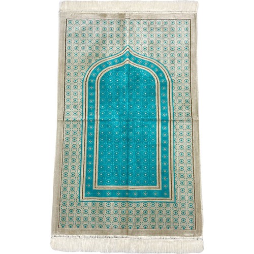 Velvet Soft Prayer Rug Turkish Made Very High Quality Thick Weave 70*110 Cm Size Wholesale Available HBV00000VZ5EY-HBV00000VZ5EZ