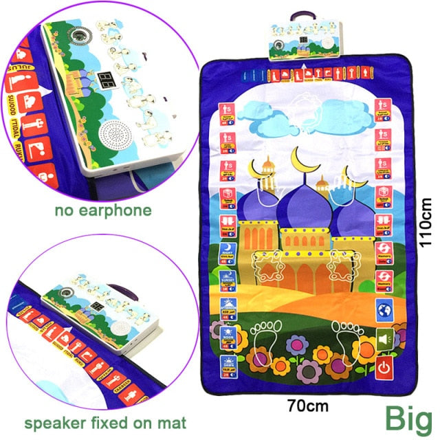 Praying Mat Muslim Prayer Mat Muslim Personalized Islamic Decoration Muslim Prayer Rug for children Carpet Kids