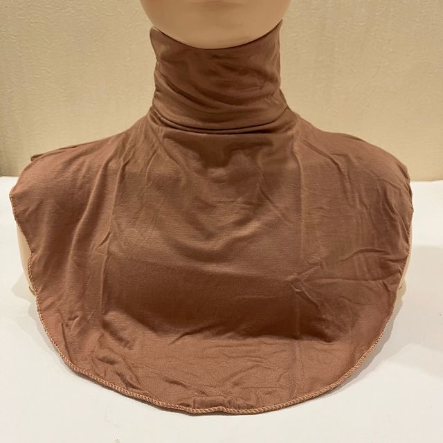 H010 muslim women's neck cover modal jersey Full cover high neck turtle neck cover islamic clothing ladies clothes accessory