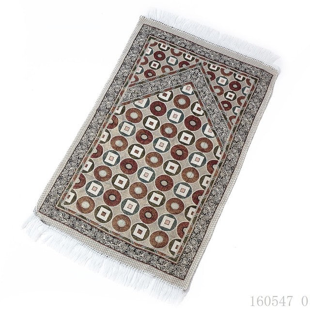 Islam Prayer Mat Salat Musallah Prayer Islamic Muslim Rug Tapis Carpet Tapete Banheiro Islamic Praying Mat With Tassel Decor