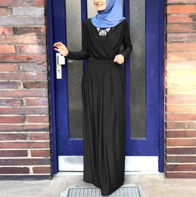Plus Size Abaya Dubai African Hijab Muslim Fashion Dress Caftan Marocain Turkish Dresses Islam Clothing Abayas For Women Vestido