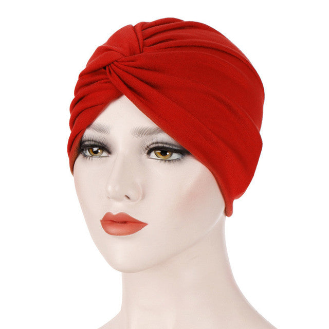 Muslim Jersey hijab turban cap forehead cross turbante bonnet Islamic headwear for women India wrap head Inner hijab caps