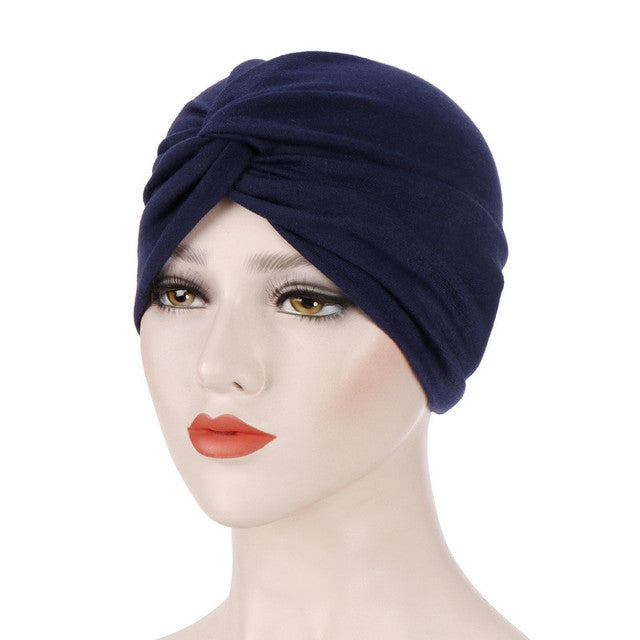 Muslim Jersey hijab turban cap forehead cross turbante bonnet Islamic headwear for women India wrap head Inner hijab caps