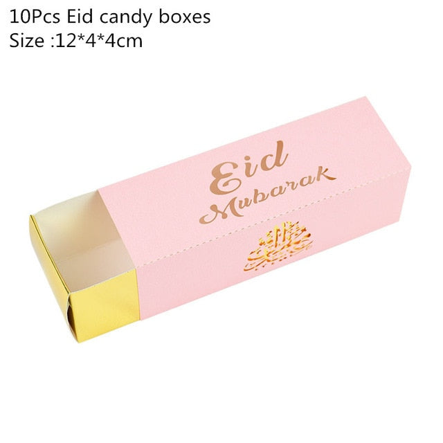 Verschiedene Topper und Holzdeko Eid Mubarak