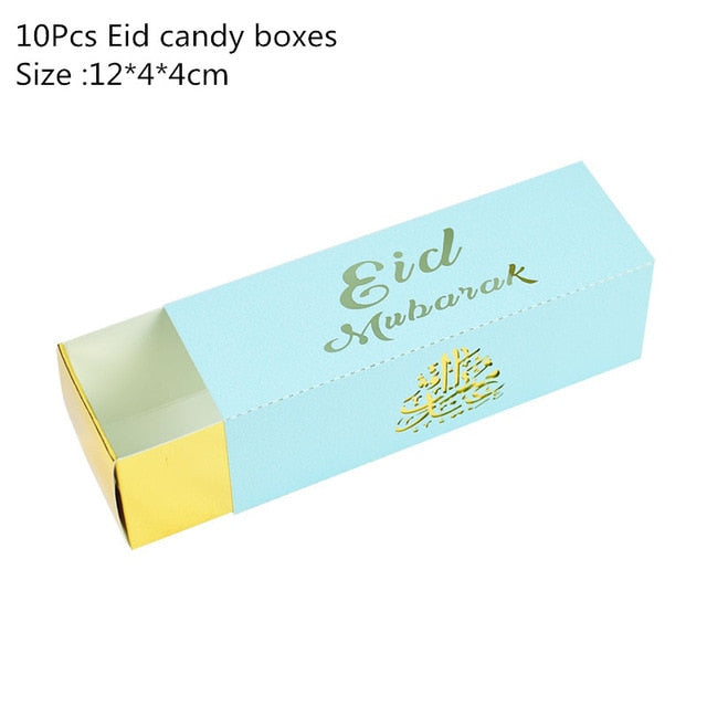 Verschiedene Topper und Holzdeko Eid Mubarak