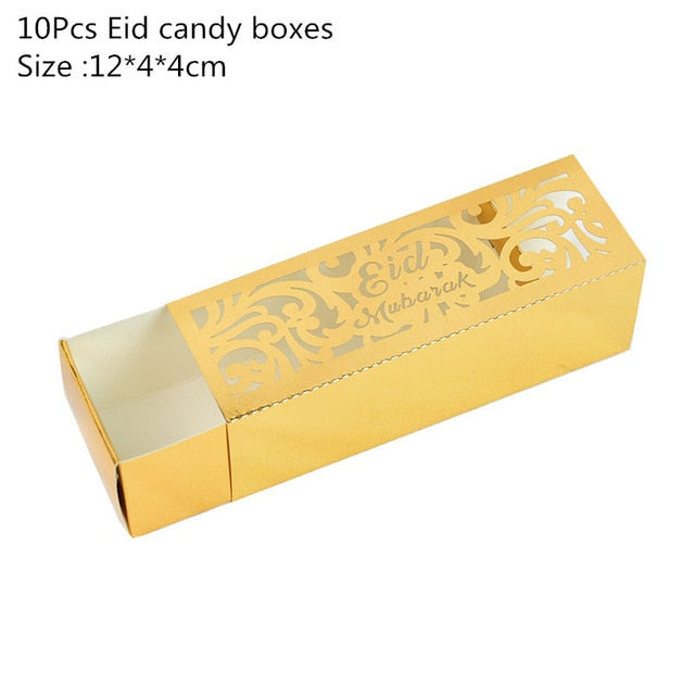 Verschiedene Topper und Holzdeko Eid Mubarak