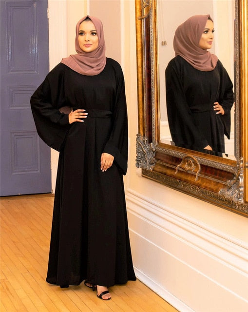 Abaya Dubai Turkey Muslim Fashion Hijab Dress Kaftan Islam Clothing African Maxi Dresses For Women Vestido Robe Musulman De Mode