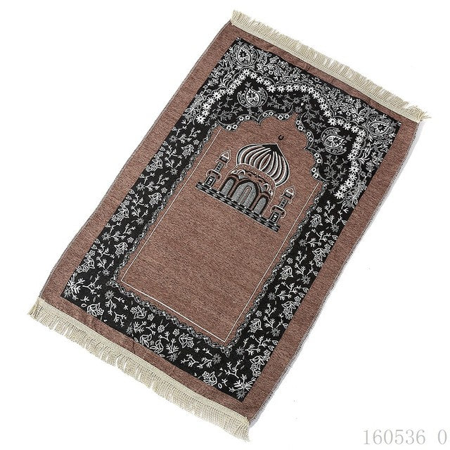 Muslim Prayer Mat Islamic Prayer Rug Carpet tapis de priere Islam Soft Home Bedroom Living Room Eid Rugs Tassel Decor Sajadah