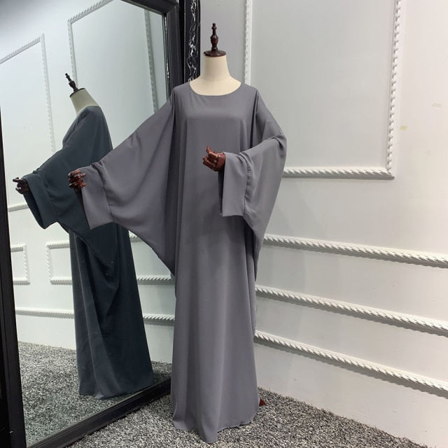 Abaya Dubai Arabic Muslim Khimar Niqab Prayer Dress For Women Robe Longue Femme Musulmane Kaftan Morocco Turkey Islam Clothing