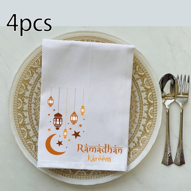 Bismillah Apron Eid Mubarak happy Ramadan Al-Adha Iftar Fitr Muslim Islamic Kareem dinner decoration wife husband couple gift