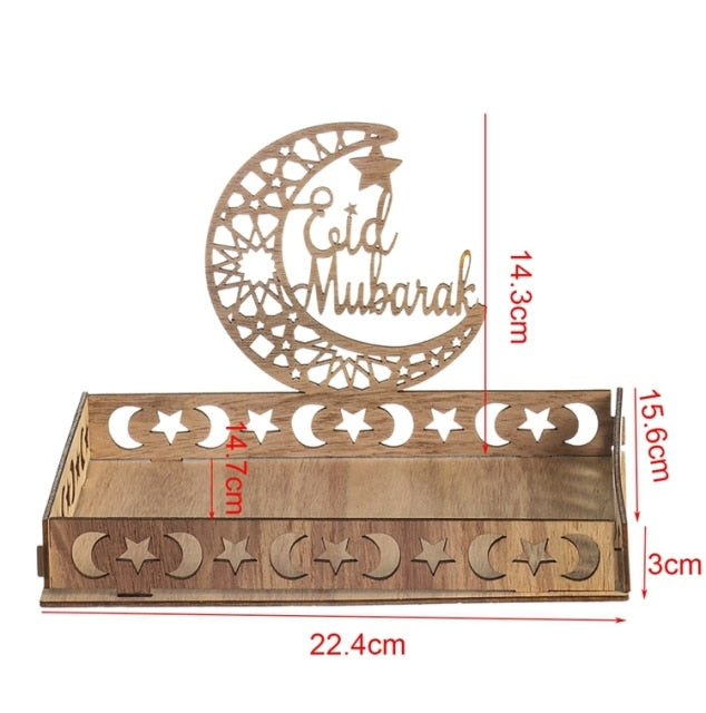 Eid Mubarak Decor Islamic Wooden Pendant Ramadan Kareem Decor Islam Muslim Party Decor Eid Ramadan Mubarak Gifts Eid Al Adha