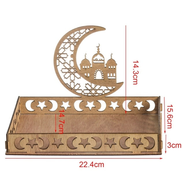 Eid Mubarak Decor Islamic Wooden Pendant Ramadan Kareem Decor Islam Muslim Party Decor Eid Ramadan Mubarak Gifts Eid Al Adha