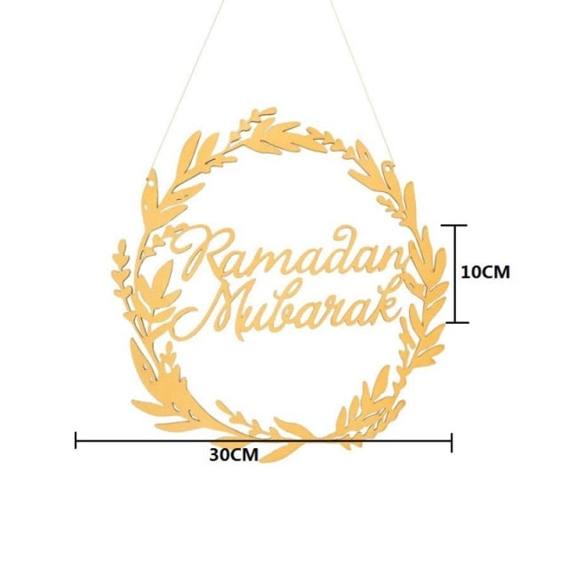 Holzdeko "Merhaba Ramadan" | Verschiedene Modelle