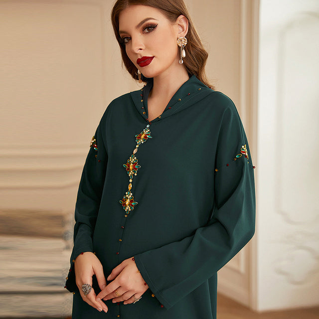 Ramadan Eid Mubarak Dubai Abaya Caftan Marocain Kaftan Turkey Islam Muslim Dress For Women Robe Djellaba Femme Musulmane Longue